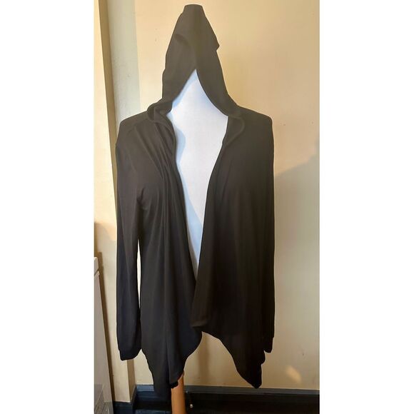 Copper Fit Jacket Black | Woman's Size Medium | Cotton Spandex|‎ Thumb Opening - Picture 1 of 7